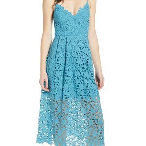 ASTR The Label Lace Midi Dress